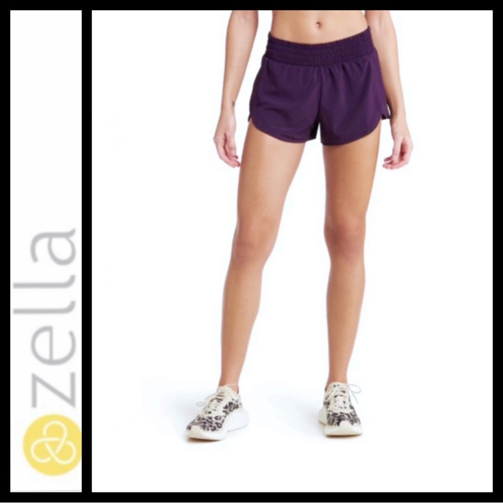 Zella Navy Athletic Shorts - Picture 2 of 7